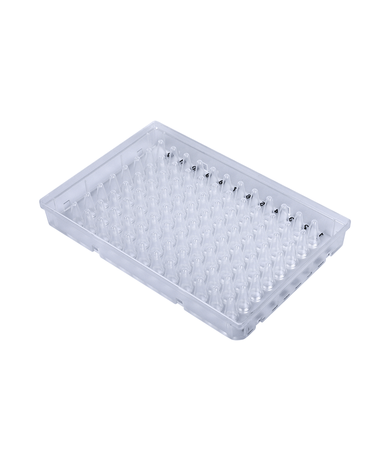 PCR20-C-96-FS-BC 0,2 ml placă PCR transparentă cu 96 de godeuri